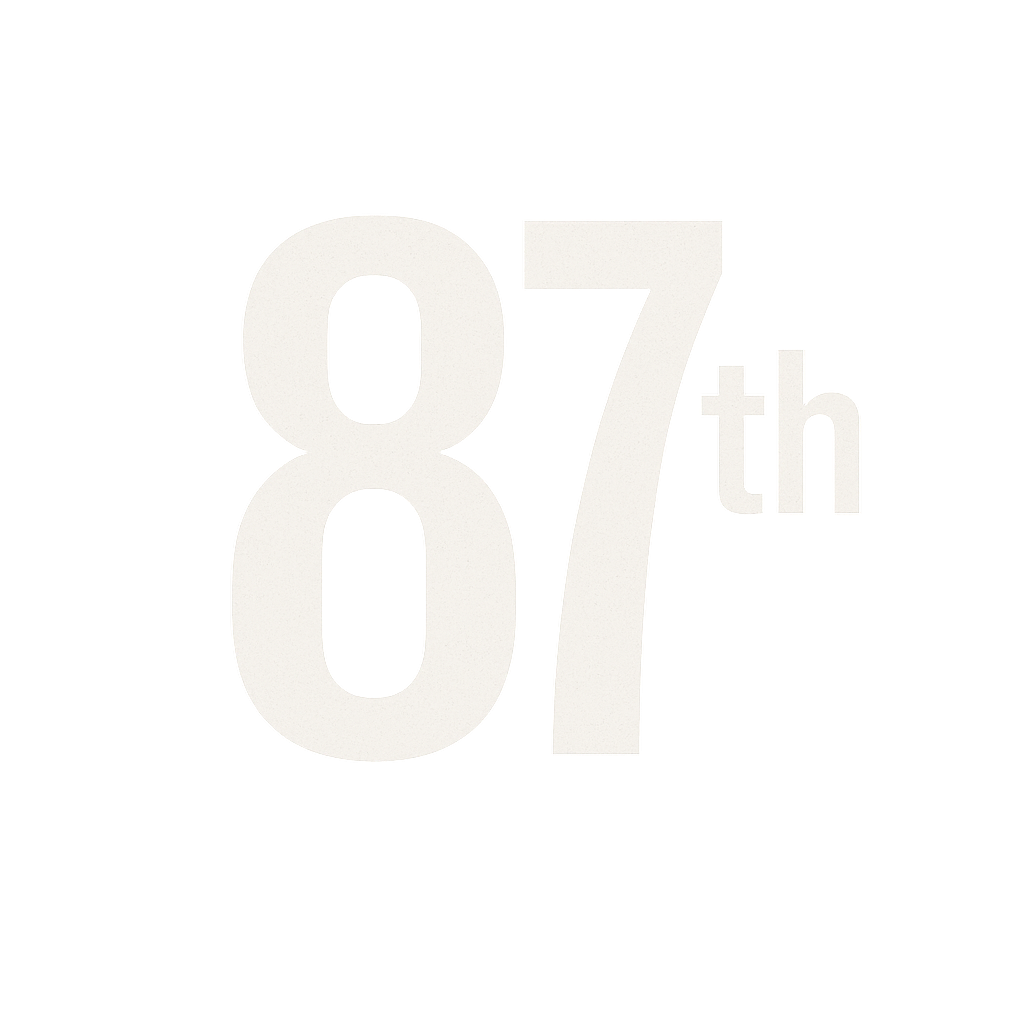 87th logo